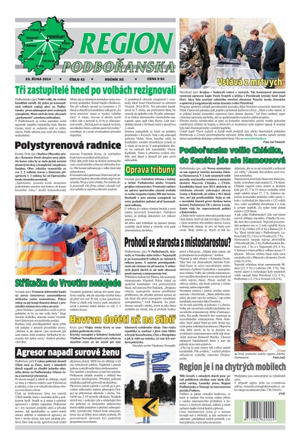 E-magazín Region Podbořanska 42/2014 - Ohře Media