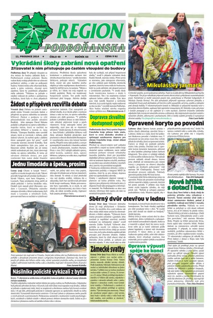 E-magazín Region Podbořanska 49/2014 - Ohře Media