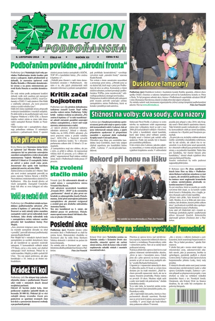 E-magazín Region Podbořanska 44/2014 - Ohře Media