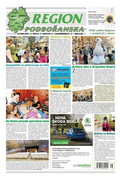 E-magazín Region Podbořanska 16/2019 - Ohře Media