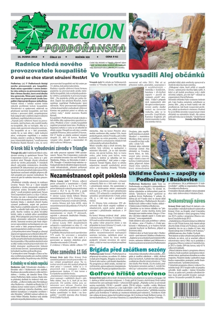 E-magazín Region Podbořanska 15/2015 - Ohře Media