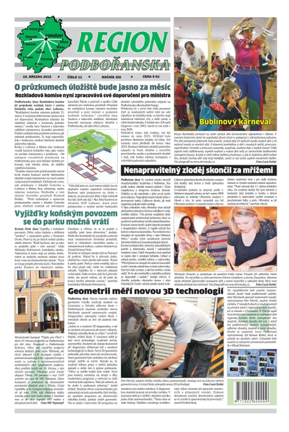 E-magazín Region Podbořanska 11/2015 - Ohře Media