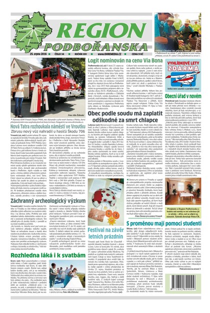 E-magazín Region Podbořanska 34/2016 - Ohře Media