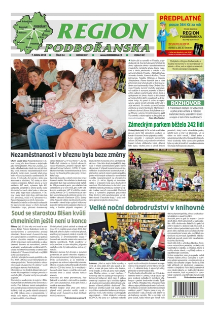 E-magazín Region Podbořanska 14/2016 - Ohře Media