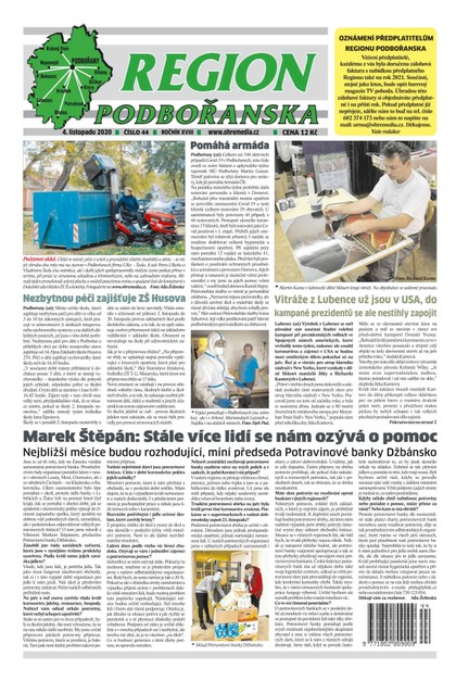 E-magazín Region Podbořanska 44/2020 - Ohře Media