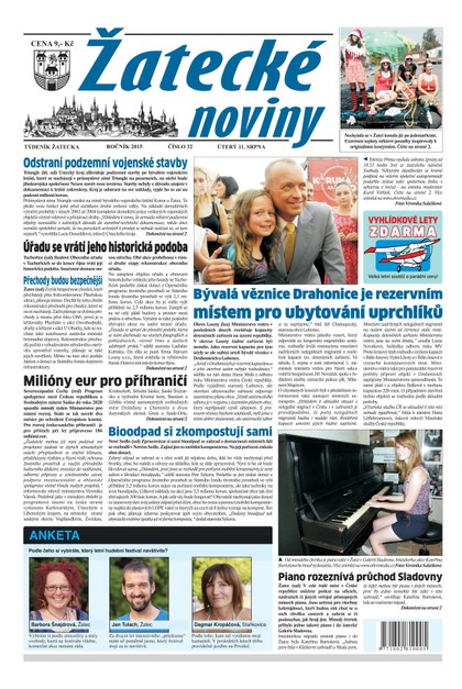 E-magazín Žatecké noviny 32/2015 - Ohře Media