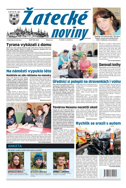 E-magazín Žatecké noviny 15/2015 - Ohře Media