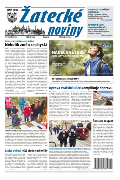 E-magazín Žatecké noviny 16/2022 - Ohře Media