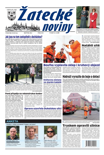 E-magazín Žatecké noviny 38/2014 - Ohře Media
