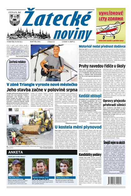 E-magazín Žatecké noviny 32/2016 - Ohře Media