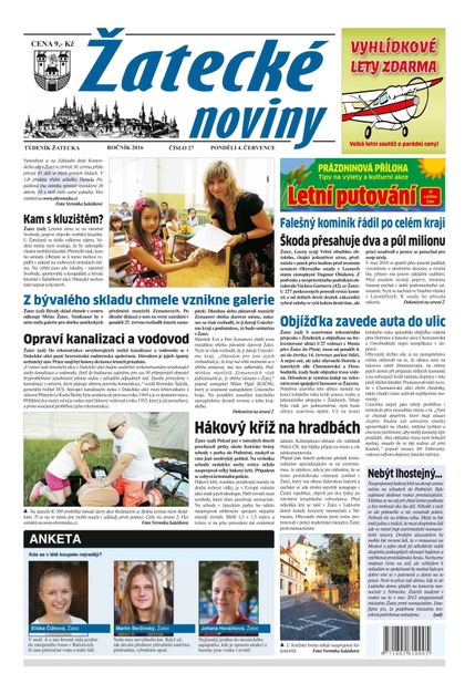 E-magazín Žatecké noviny 27/2016 - Ohře Media