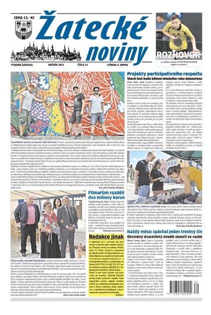 E-magazín Žatecké noviny 31/2021 - Ohře Media
