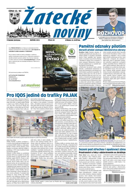 E-magazín Žatecké noviny 20/2021 - Ohře Media