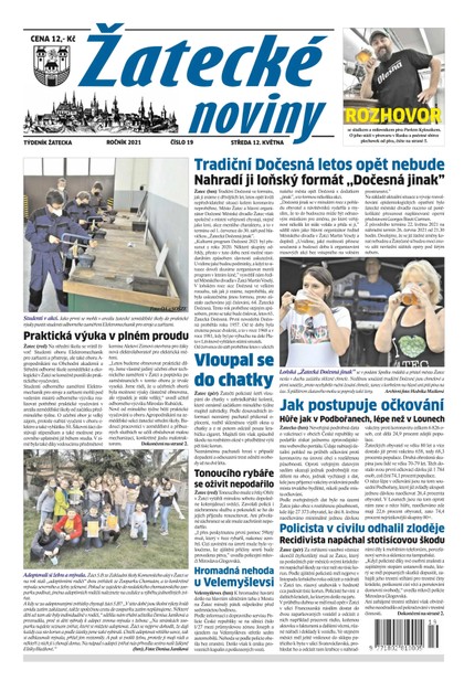 E-magazín Žatecké noviny 19/2021 - Ohře Media