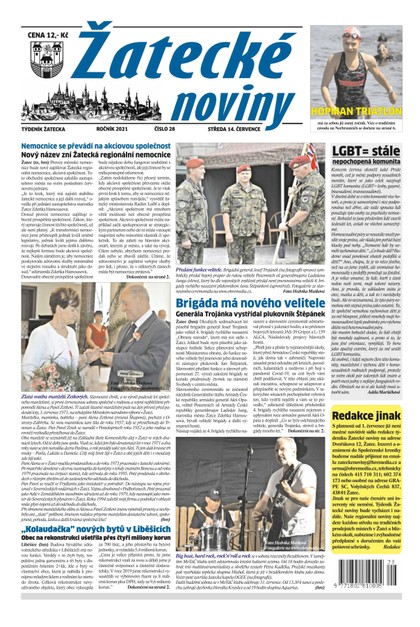 E-magazín Žatecké noviny 28/2021 - Ohře Media