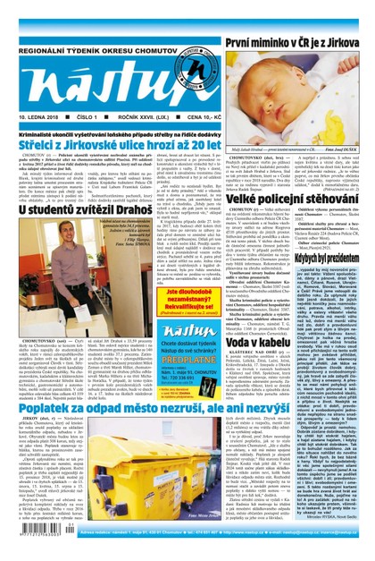 E-magazín Nástup 01/2018 - Ohře Media