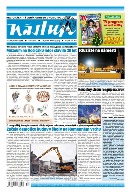 E-magazín Nástup 50/2018 - Ohře Media