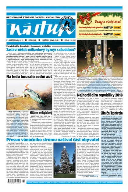 E-magazín Nástup 46/2018 - Ohře Media