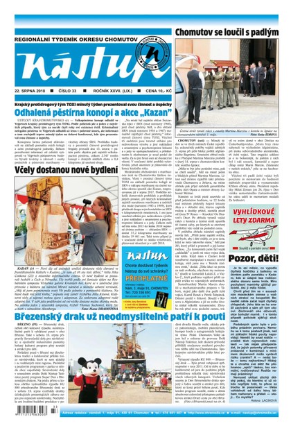 E-magazín Nástup 33/2018 - Ohře Media