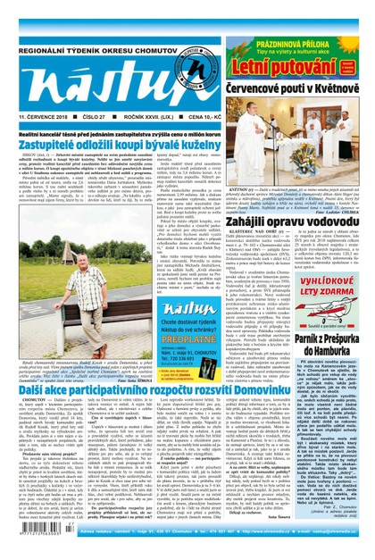 E-magazín Nástup 27/2018 - Ohře Media