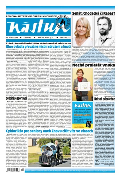 E-magazín Nástup 40/2018 - Ohře Media