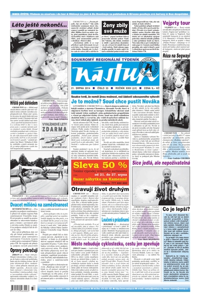 E-magazín Nástup 33/2014 - Ohře Media