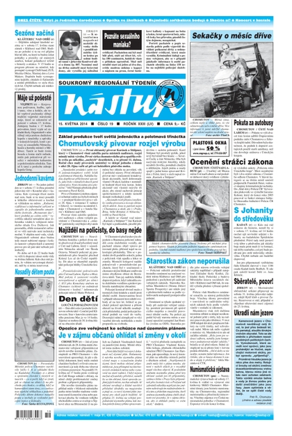 E-magazín Nástup 19/2014 - Ohře Media