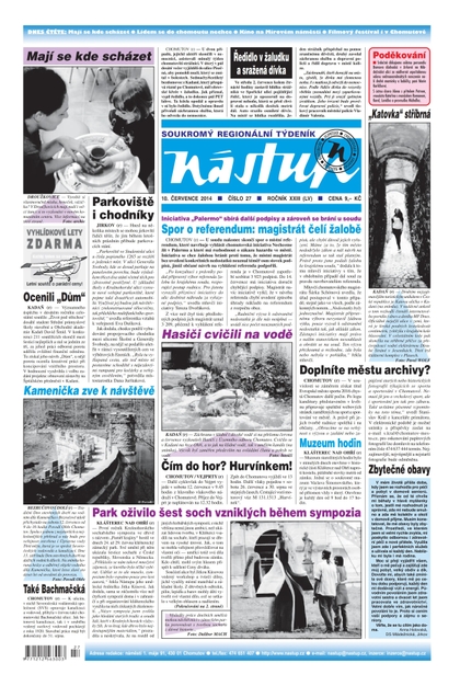 E-magazín Nástup 27/2014 - Ohře Media