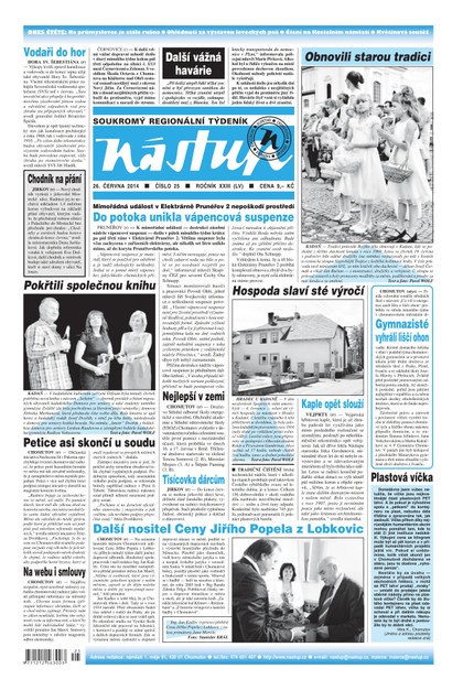 E-magazín Nástup 25/2014 - Ohře Media