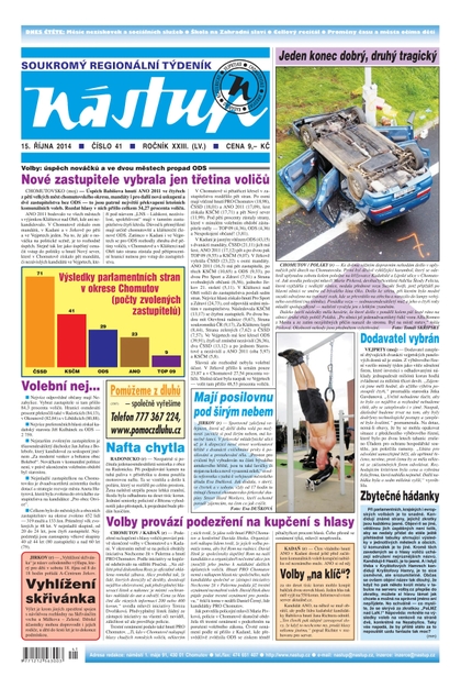 E-magazín Nástup 41/2014 - Ohře Media