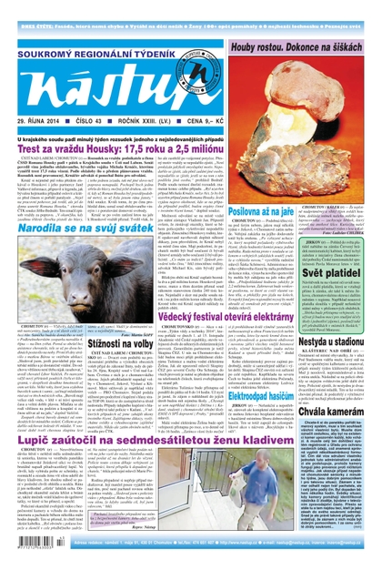 E-magazín Nástup 43/2014 - Ohře Media