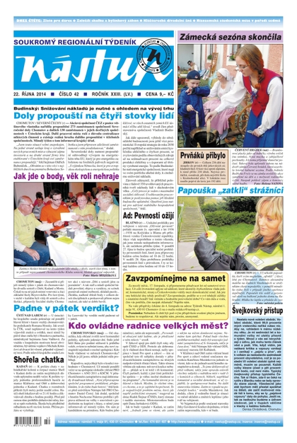 E-magazín Nástup 42/2014 - Ohře Media