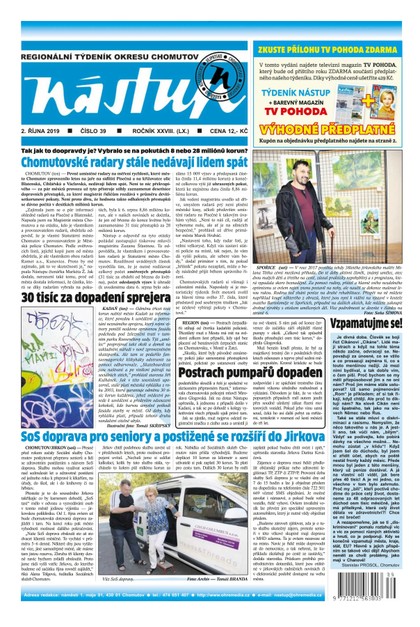 E-magazín Nástup 39/2019 - Ohře Media