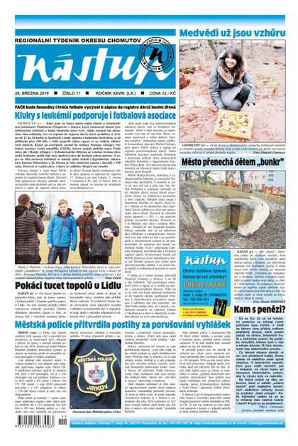 E-magazín Nástup 11/2019 - Ohře Media