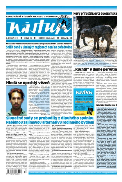 E-magazín Nástup 13/2019 - Ohře Media