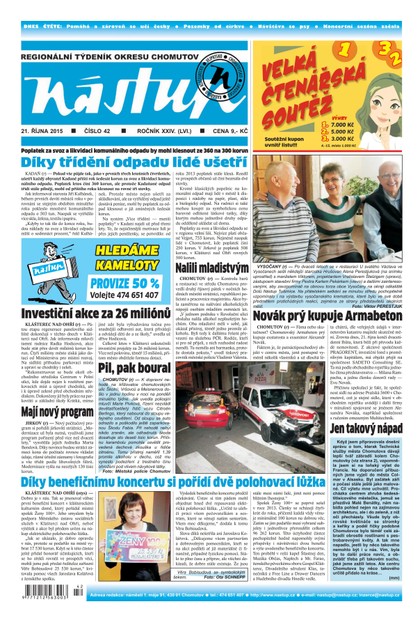 E-magazín Nástup 42/2015 - Ohře Media