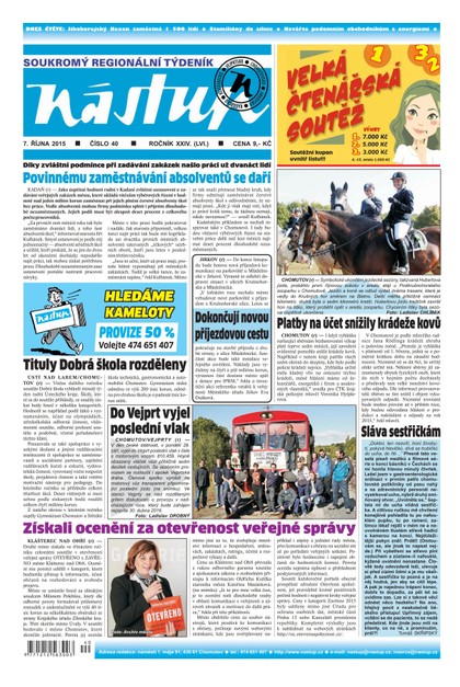 E-magazín Nástup 40/2015 - Ohře Media