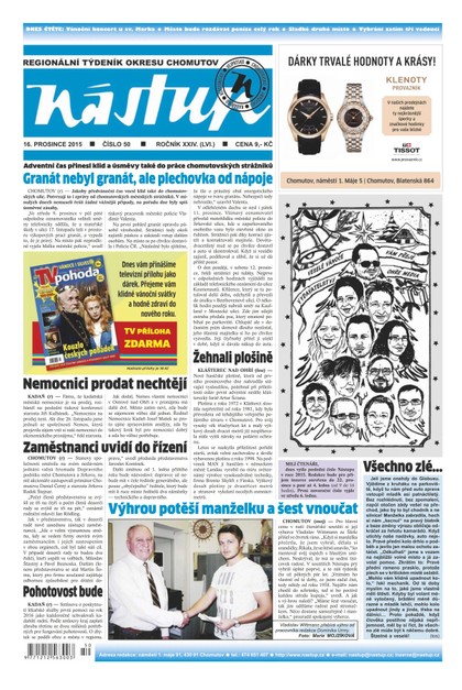 E-magazín Nástup 50/2015 - Ohře Media