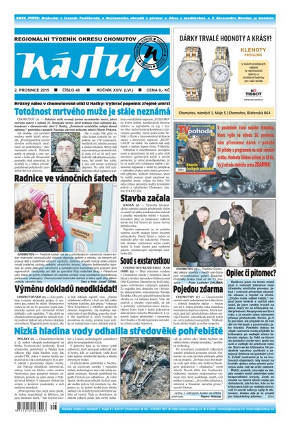 E-magazín Nástup 48/2015 - Ohře Media
