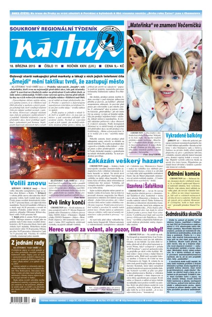 E-magazín Nástup 11/2015 - Ohře Media