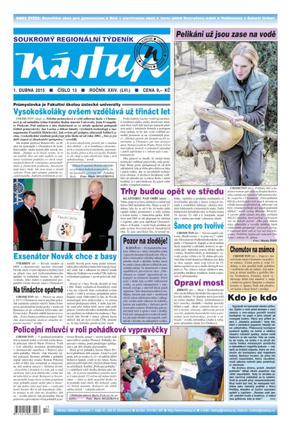 E-magazín Nástup 13/2015 - Ohře Media
