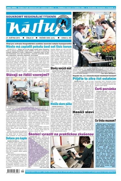 E-magazín Nástup 21/15 - Ohře Media