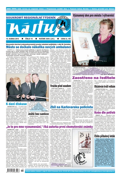 E-magazín Nástup 15/2015 - Ohře Media