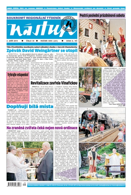 E-magazín Nástup 35/2015 - Ohře Media