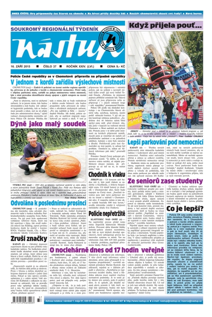 E-magazín Nástup 37/2015 - Ohře Media