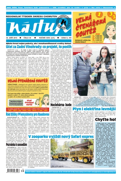 E-magazín Nástup 39/2015 - Ohře Media
