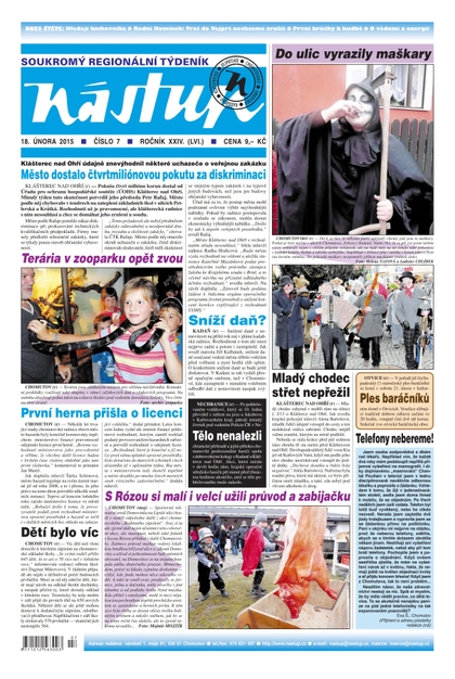 E-magazín Nástup 7/2015 - Ohře Media