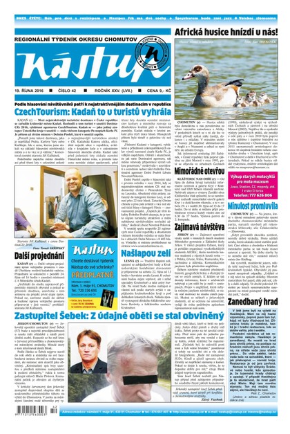 E-magazín Nástup 42/2016 - Ohře Media