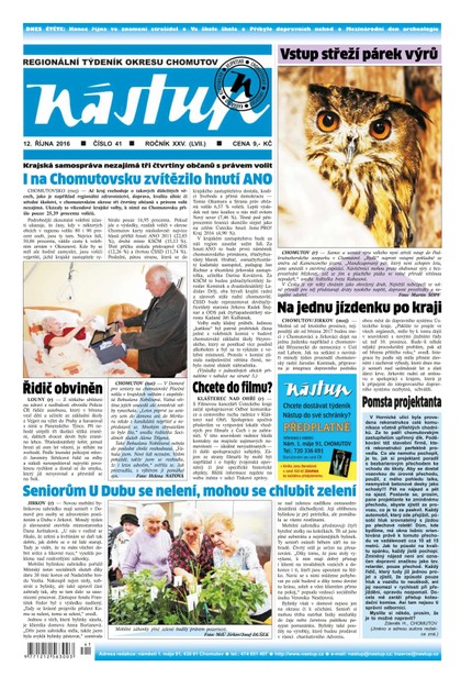 E-magazín Nástup 41/2016 - Ohře Media