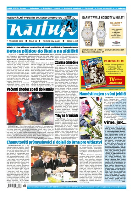 E-magazín Nástup 49/2016 - Ohře Media